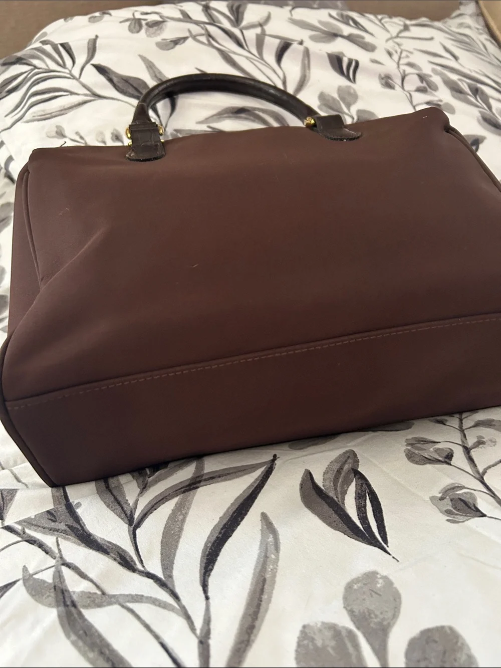 Carryland Brown Dome Satchel